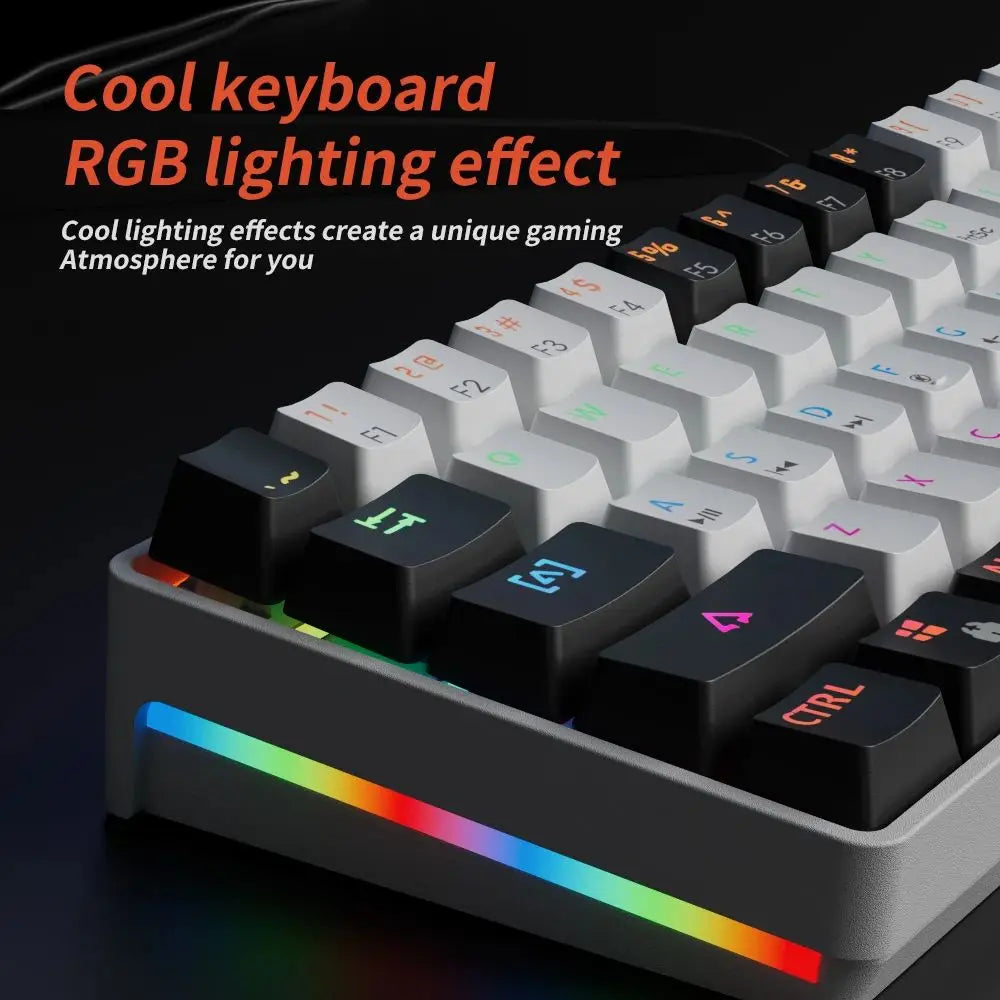 USB Gaming Mechanical Keyboard Red Switch RGB Backlit