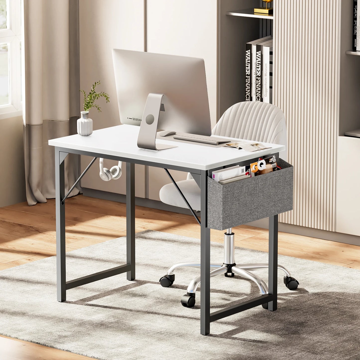 JHK Rectangular Computer Desk – Versatile and Durable