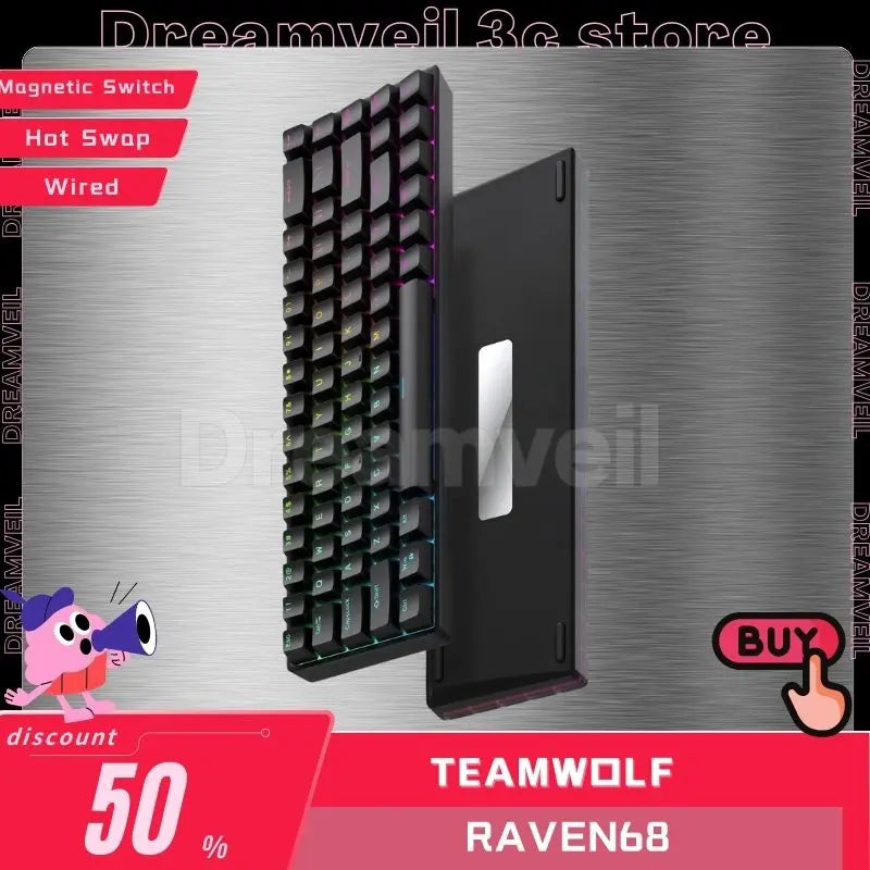 Magnetic Switch Gamer Keyboard