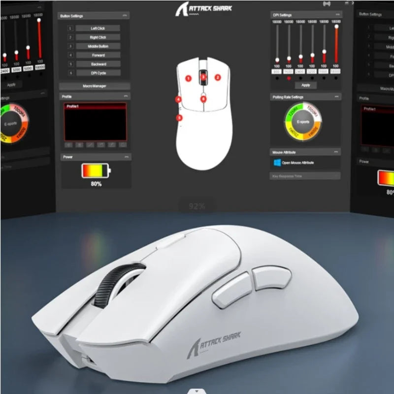 R1 Wireless Macro Gaming Mouse